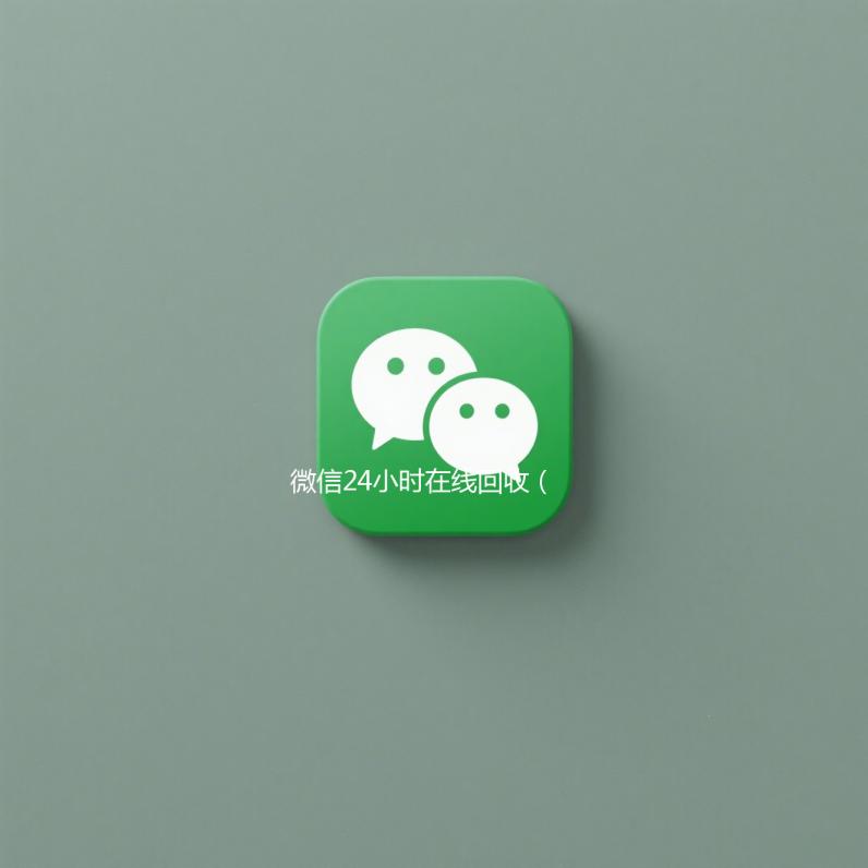 微信24小时在线回收（微信24小时在线回收什么意思）